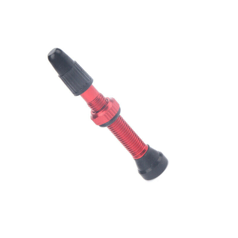 2 Pieces 1MM Bicycle Tire Valve with 40MM Vacuum Nozzle To Send A Type Wrench