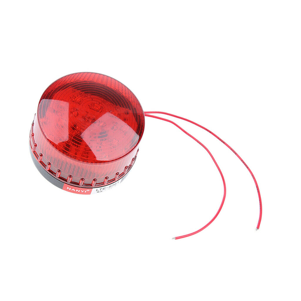 Industrial Safety Warning Strobe Beacon Lamp Light PC ABS Water Proof DC24V