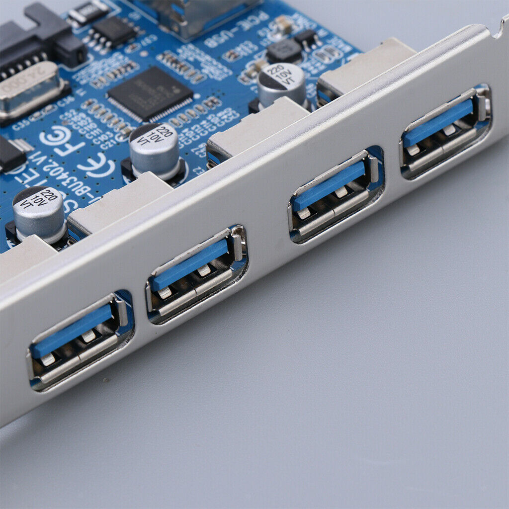 PCI-E TO USB 3.0 4 Port USB 3.0 HUB to PCI-E Express Expansion Card Adapter