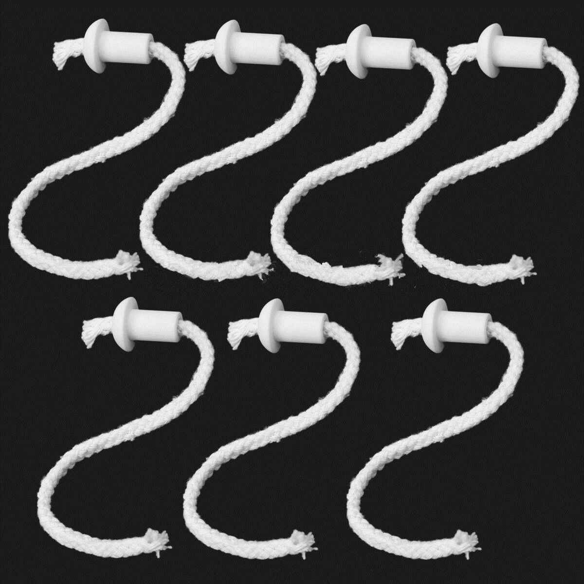 7 Ceramic Holders for Tiki torch Wine bottle oil lamp COTTON Kerosene Wick WF