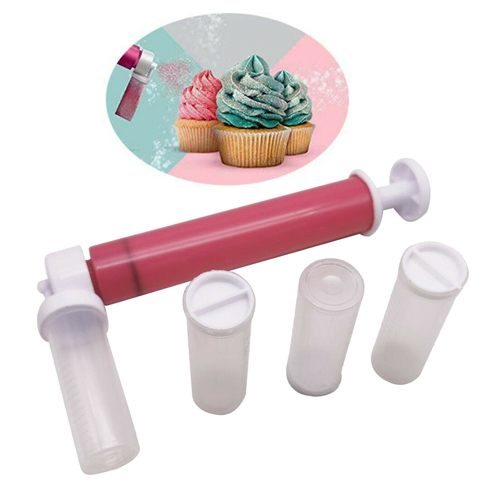 Manual Cake Spray Gun Cake Desserts Airbrush Coloring Pump Sprayer for Beginners