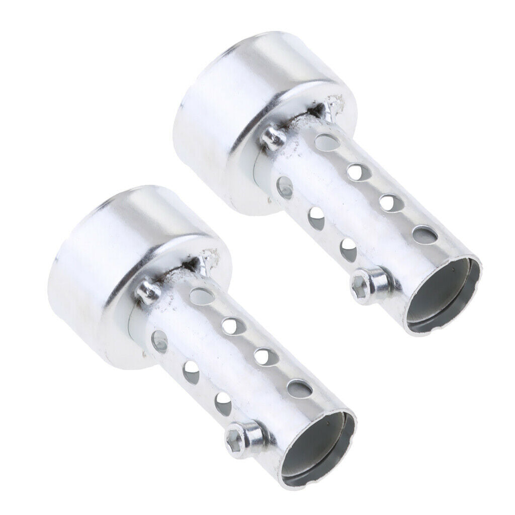 2X Motorcycle Exhaust Can Killer Silencer Muffler Baffle 45mm