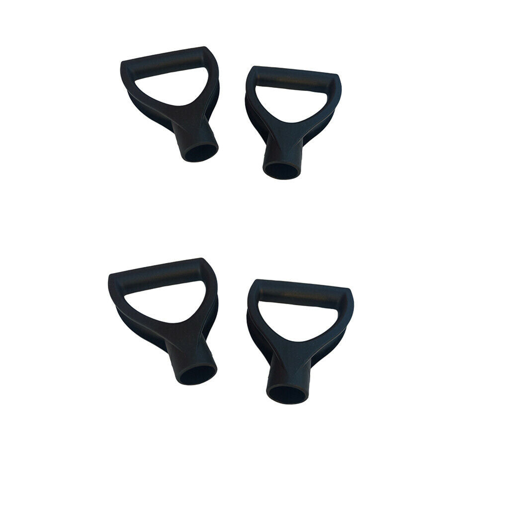 4pcs D Shaped Plastic Grip Shovel Handle Replacement Garden Snow Removal Parts