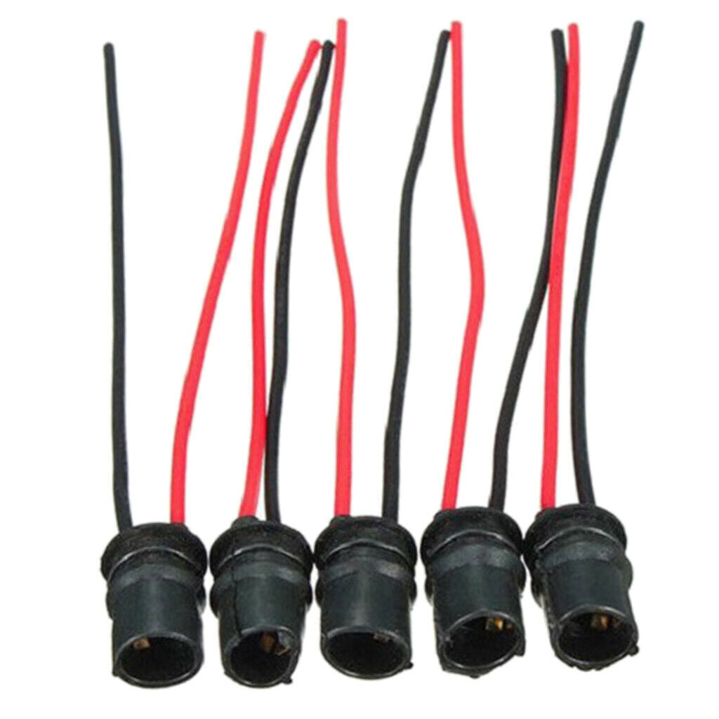 168 194 2825 2827 904 906 912 921 W5W T10 Cable Harness Sockets for LED Lamps,