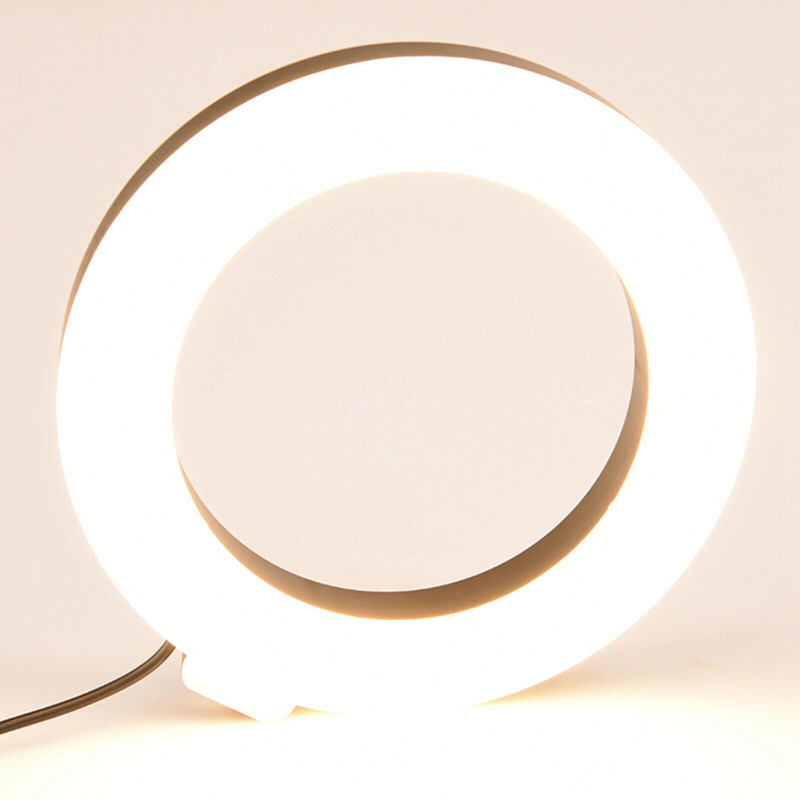 6" Ring Light Video Conference Dimmable Circle Lights Clip on Laptop Monitor
