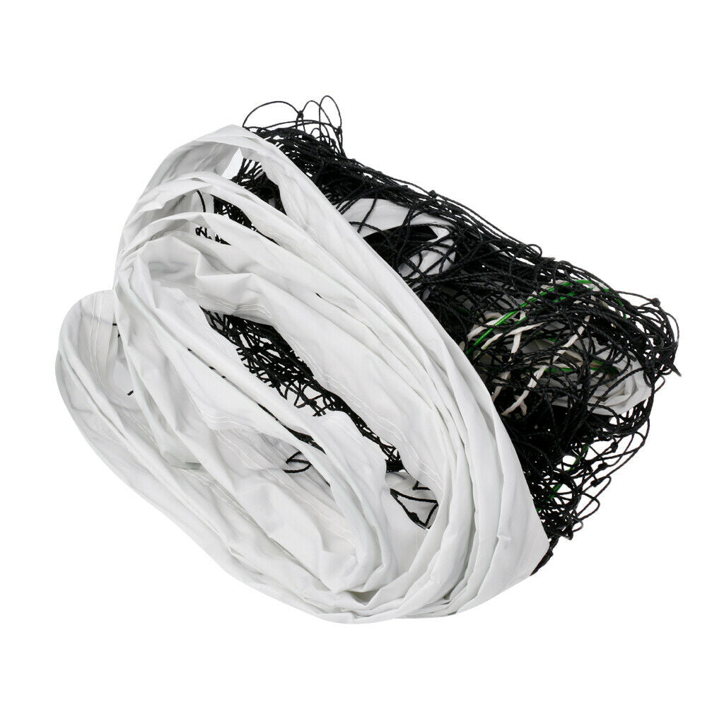 prettyia Standard Outdoor Indoor Beach Volleyball Net Replacment with Bag