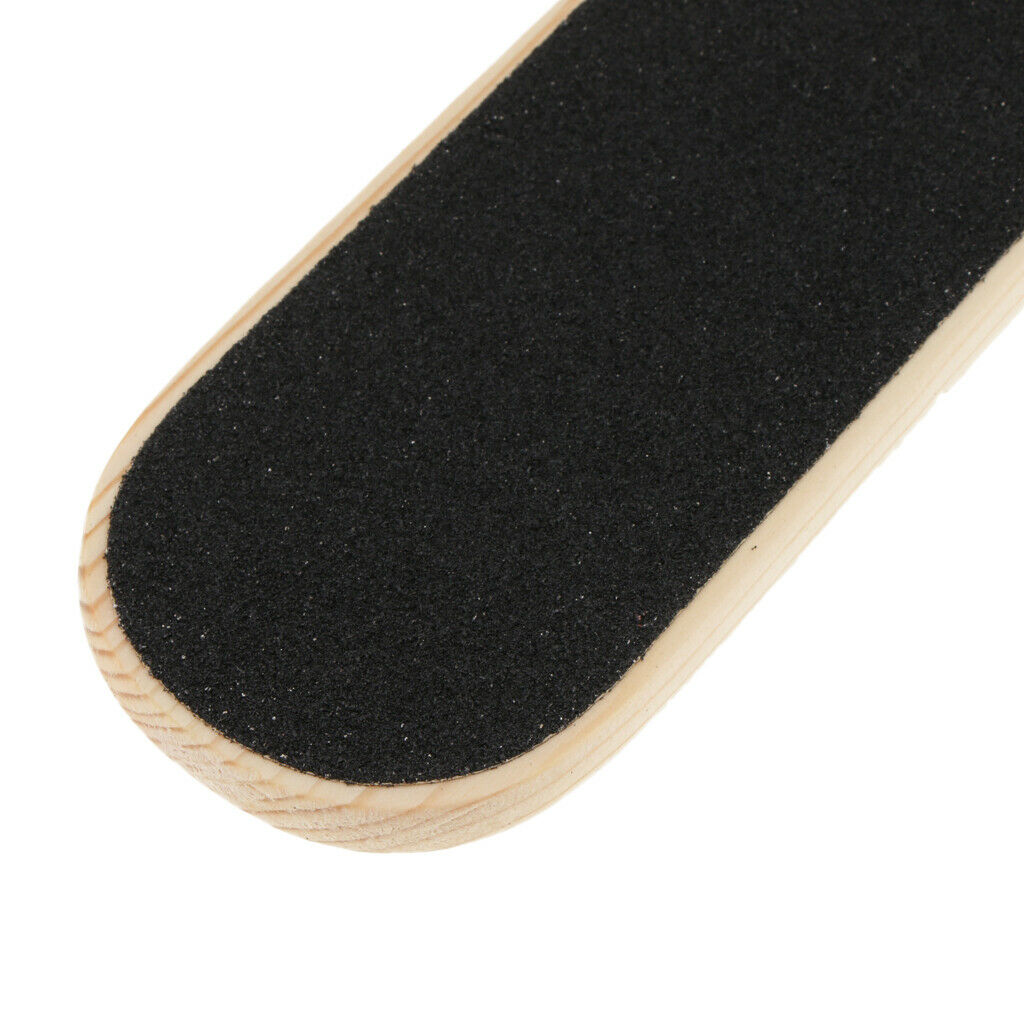 Nail File Buffer Set Wooden Durable Nails Block Professional Manicure Tools