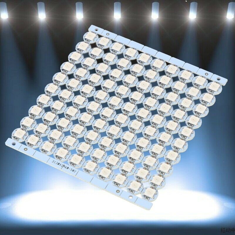 1 Pcs WS2812B SMD 5050 RGB LED Addressable Light St Board 100x4-Pin DC5V LED PV4