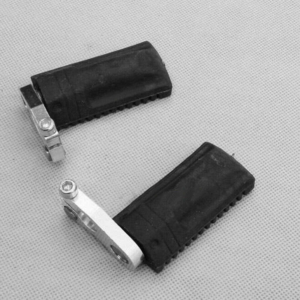 1 Pair 43cc Mini Pocket Bike Foot Pegs Motorbike Replacement Foot Pedals Kit