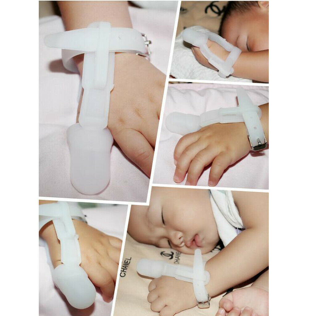 2Pcs Thumbsucking Thumb Sucking Stop Finger Guard Protect Baby
