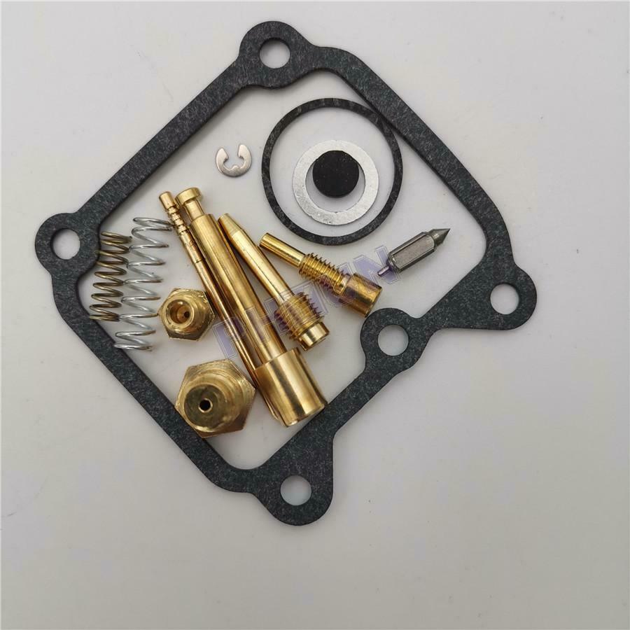 For 1974-1980 Yamaha GT80 GT-80 Carburetor Rebuild Repair Kit w/ Jets needle