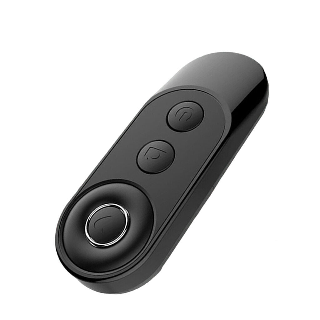 Wireless Bluetooth Remote Shutter Control Button Pause Playback Page Turner
