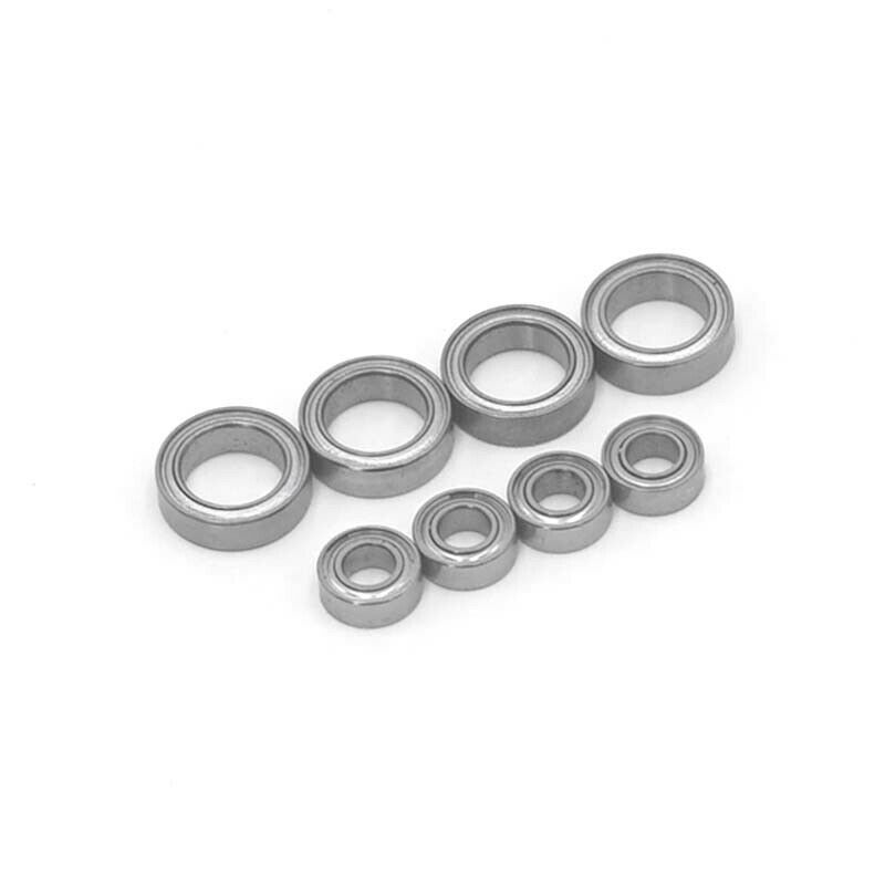 8Pcs Ball Beas 4X8X3mm 8X12X3.5mm for HSP Himoto E18 WLtoys 1/18 RC Car Spare X9
