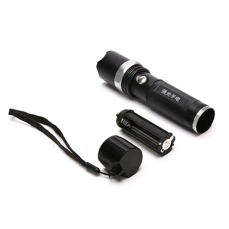 Portable Aluminum Super LED Flashlight Rotating Adjustment For Camping EmergBDA