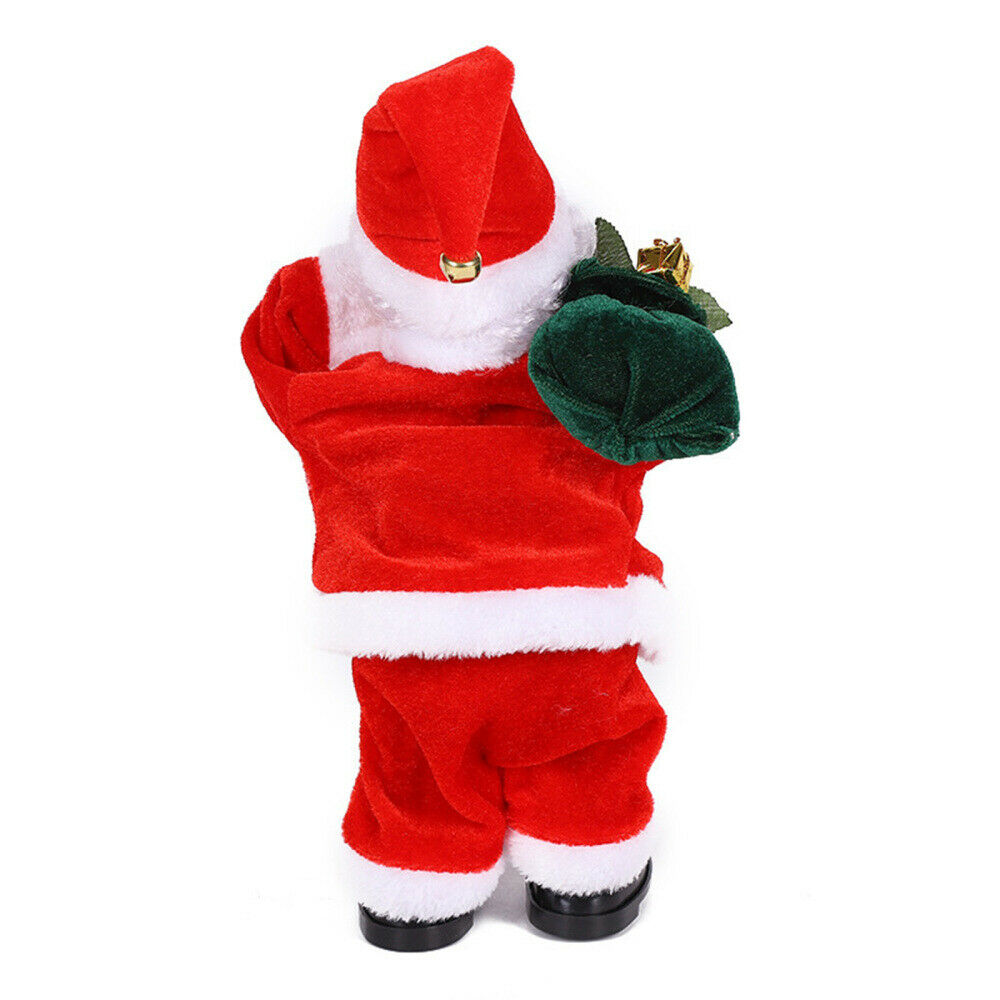 Electric Santa Claus Toys Christmas Santa Xmas Ornament Decoration Gifts