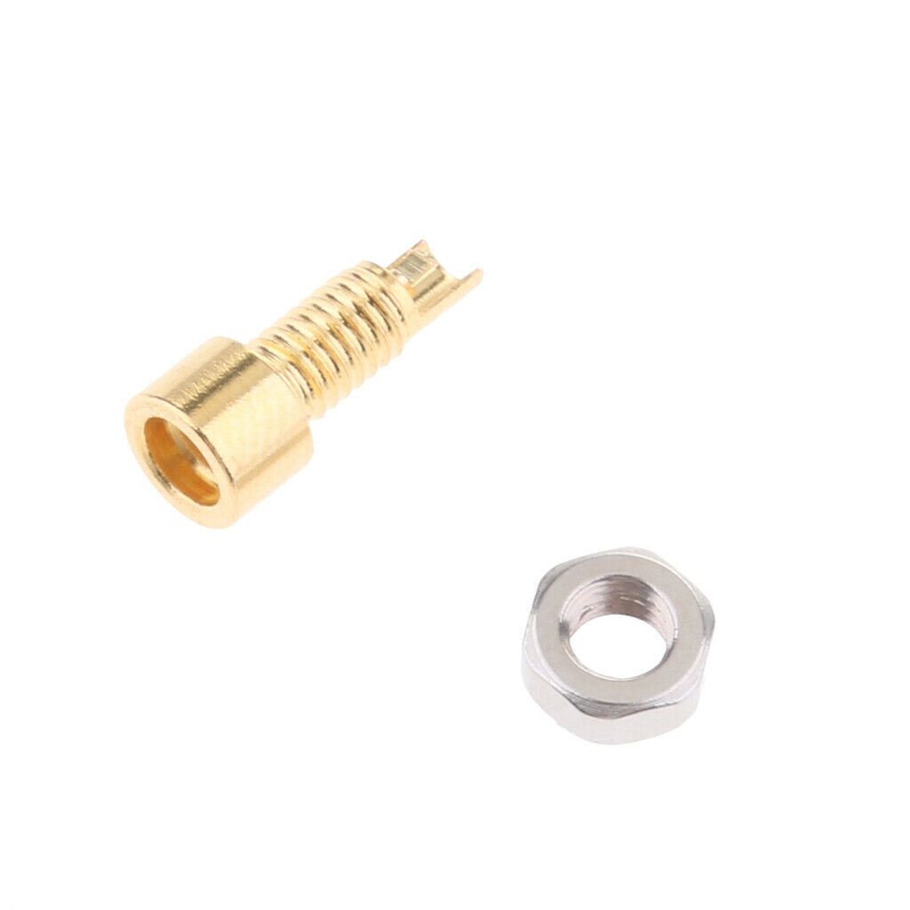 4 Pieces Pure Copper MMCX Female Connectors Headset Wire Solder Connector