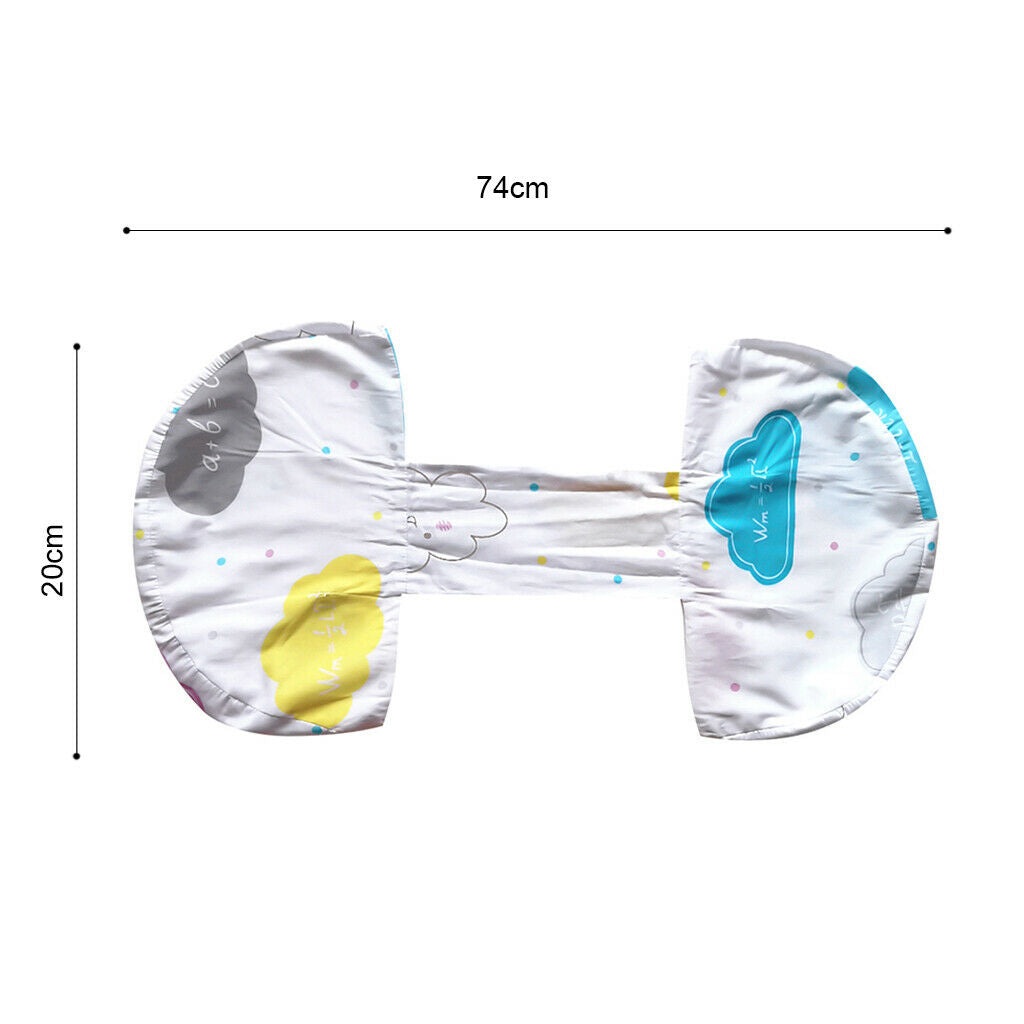 Pregnancy Side Sleeping Pillow Case Back Rest Belly Support Sunny Day