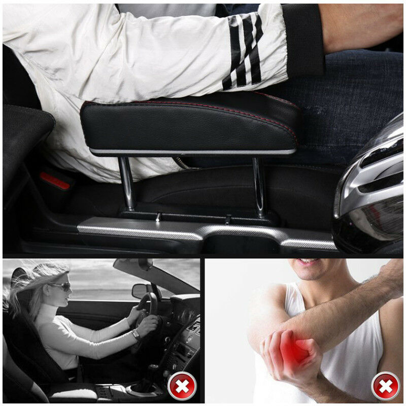 Car Driver Seat Pocket Storage Armrest Box Organizer Holder w/ USB Adjustable