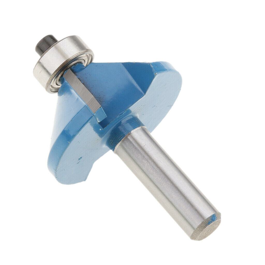 8mm Shank 45 Degree Chamfer Bevel Edging Router Bit Woodworking Cutter #20