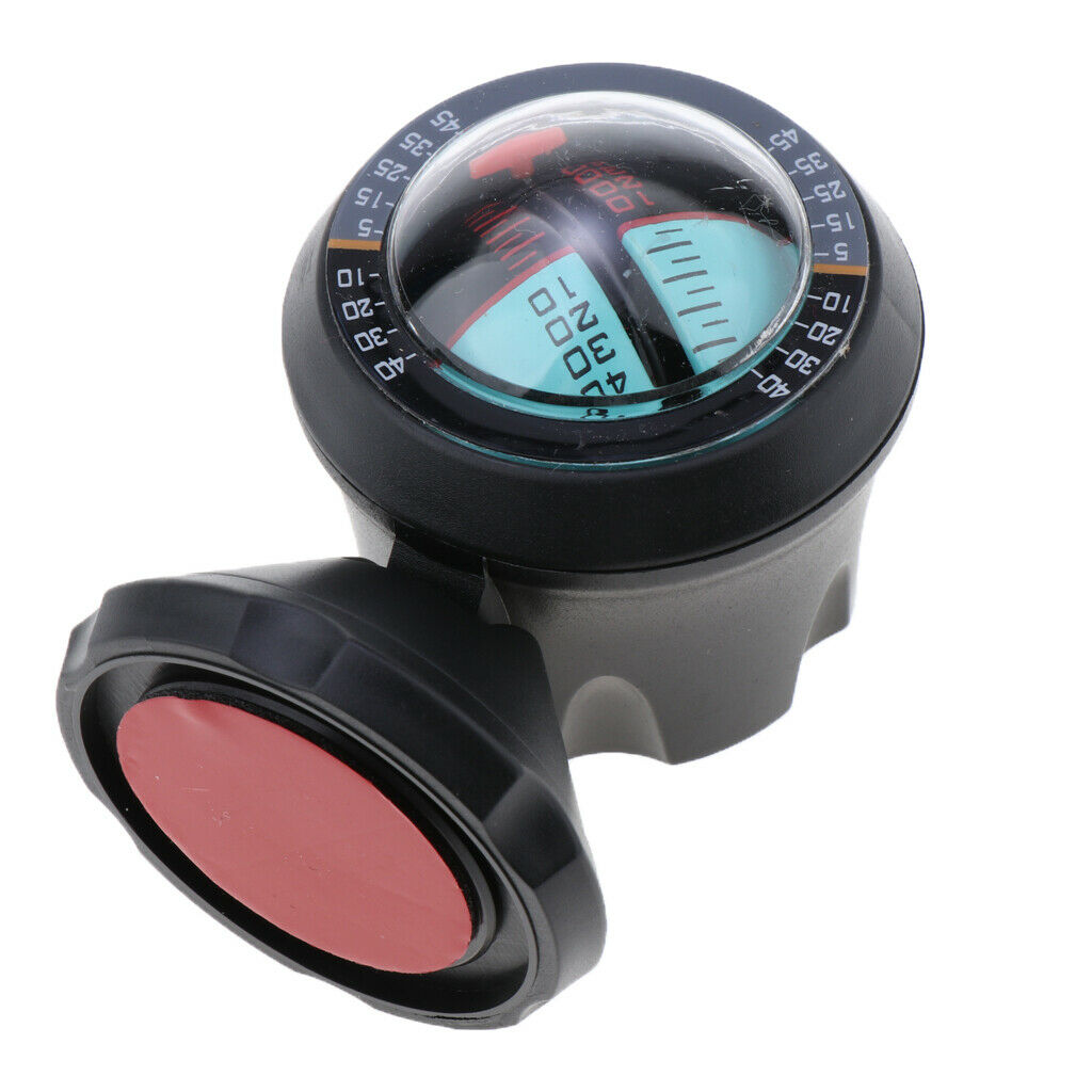 Car Compass Auto Slope Meter Level Declinometer Gradient Inclinometer