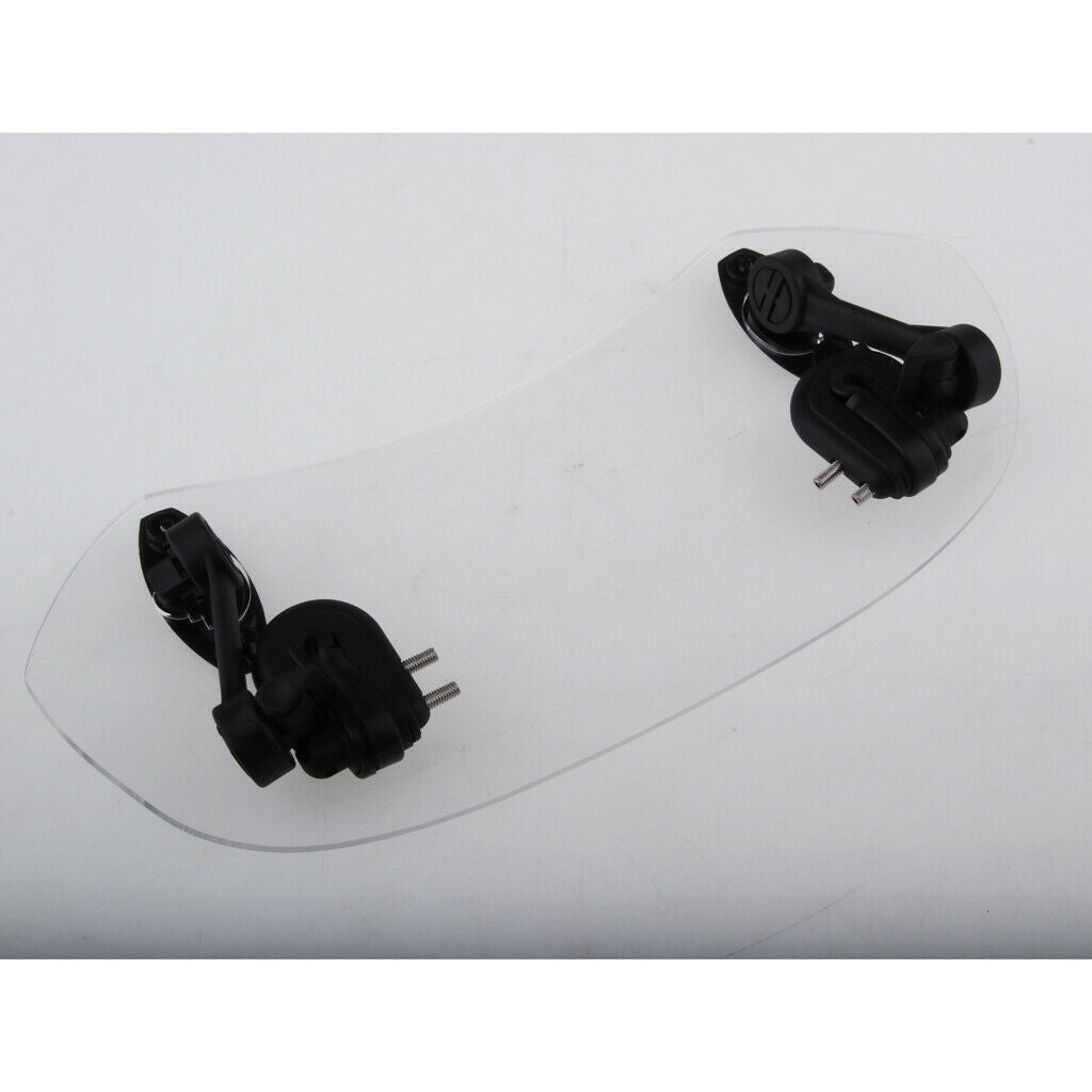 Clear Windshield Adjustable Clip-on Wind Air Deflector Replacement For BMW