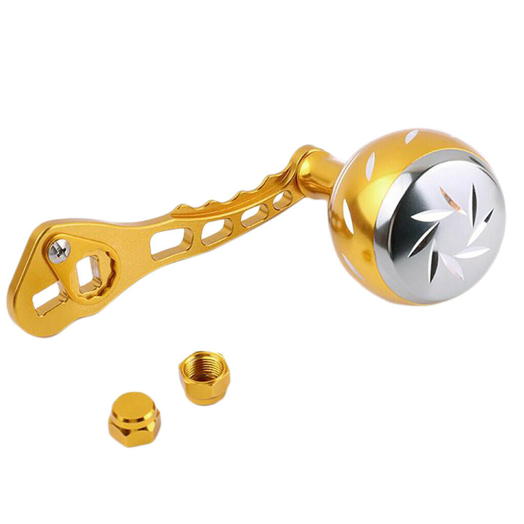 Fishing Reel Handle Ball Knob & Handle for S/D/A/H   Reel Golden