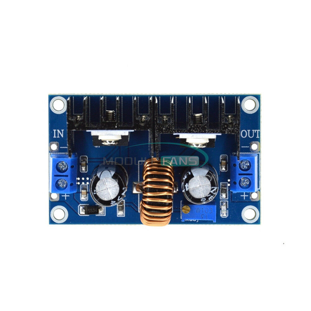 4-38V To 1.25-36V XL4016 PWM Adjustable Step-Down Module 8A 250W DC-DC Converter