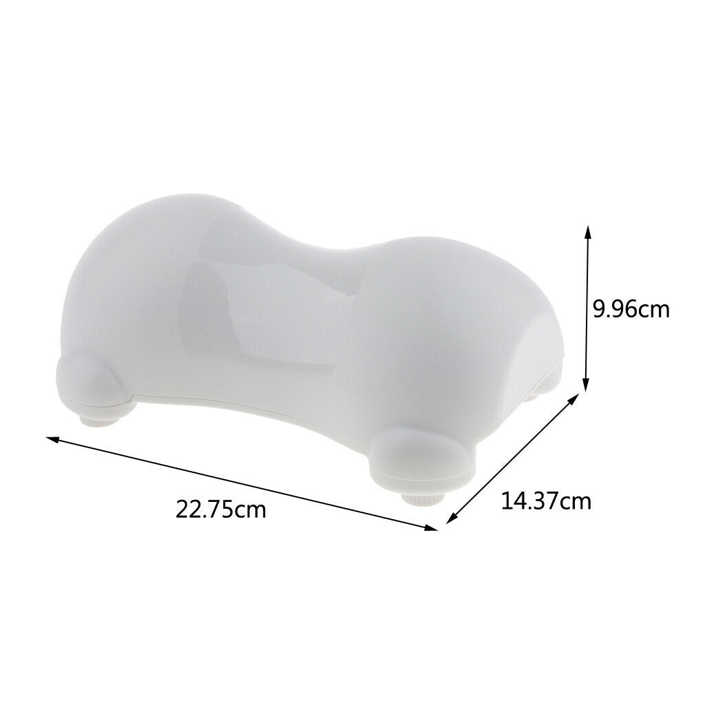 Neck Support Therapy Pillow Cervical Traction Stretcher Pillow White