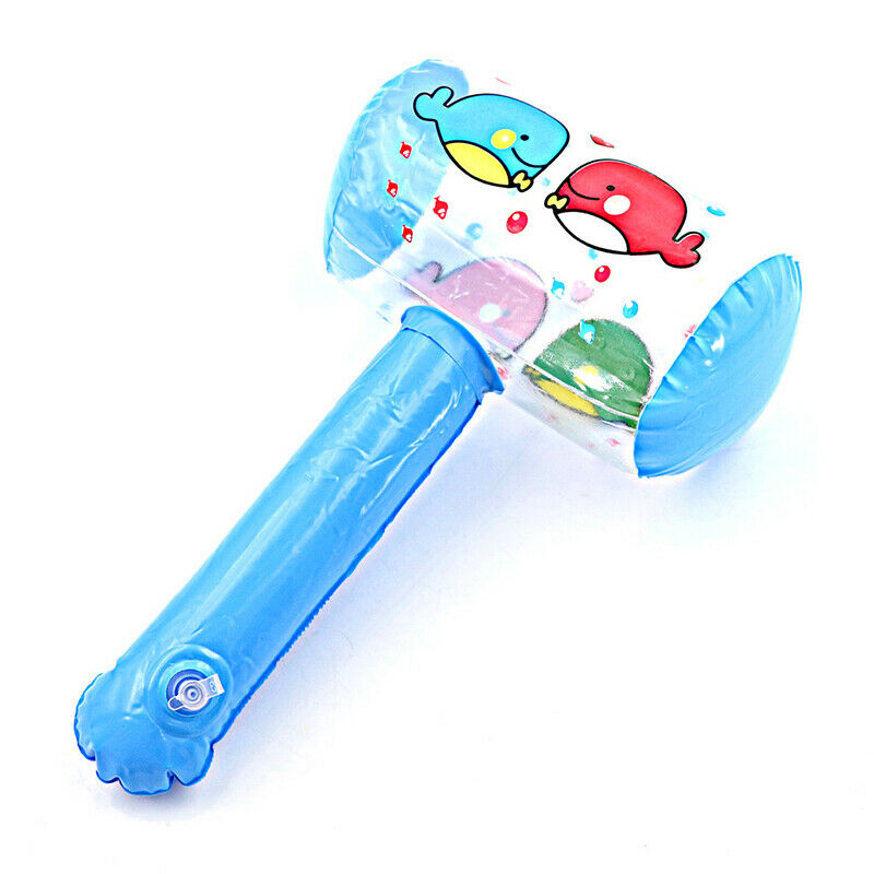 1Pcs Cute Cartoon Inflatable Hammer Air Hammer With Bell Random Col.l8