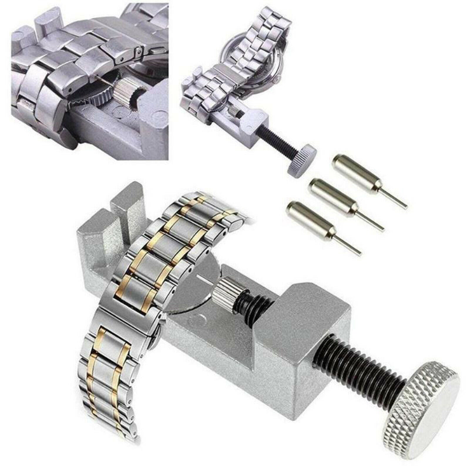 Metal Watch Band Bracelet Link Pin Remover Wristwatch Resizing Tool Kit