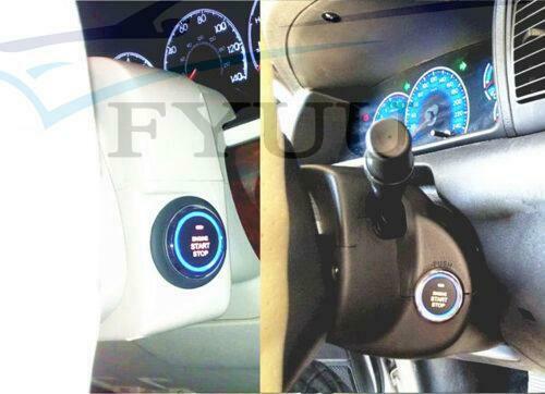 D7 Universal Car Security Alarm System Ignition Engine Start Push Button Remote