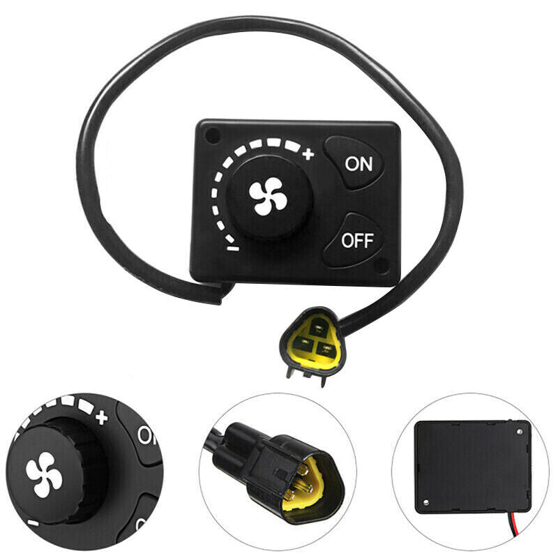 12V/24V Parking Heater Controller Switch Knob for Car Truck Air Heaxod Heater B5