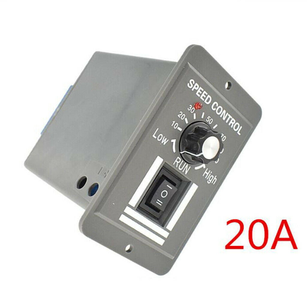 X0920 DC Motor Speed Control PWM Pulse Width Speed Controller Switch 20A