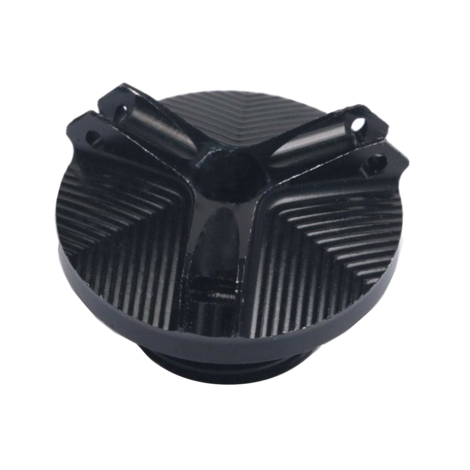 Motorcycle Oil Fill Cap Cover Oil Plug Sump Nut for Kawasaki 2017 2020 Black
