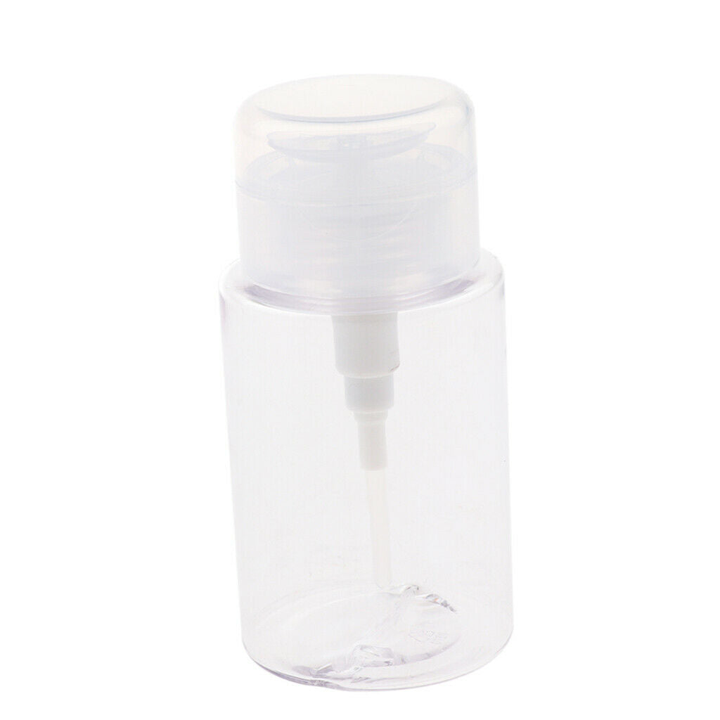 2 X Cosmetic Pump Dispenser Vial Container Jar for Cleansing Oil Water Toner -