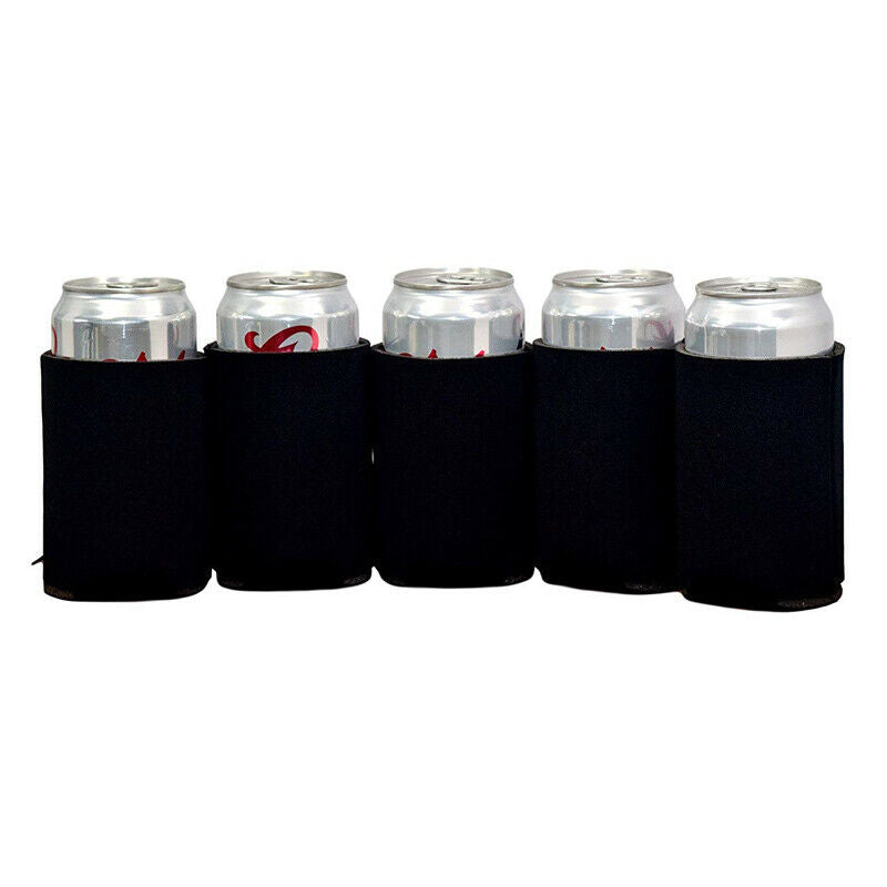 10pcs Stubby Soda Can Sleeve Tin Cooler Holder Wedding Birthday Party Gift Favor