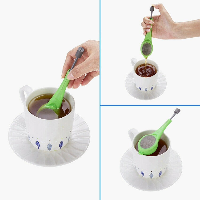 Tea Strainer Reusable Bag Infuser Filter Diffuser Loose Tea Leaf Silicon coffee