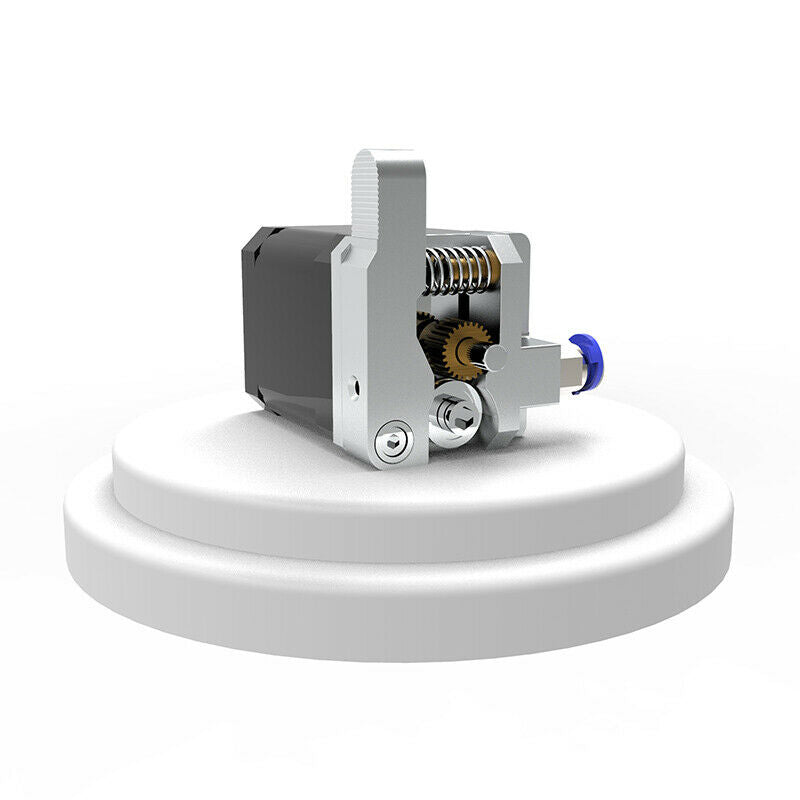Mk8 Grey Extruder Aluminum Upgrade Dual Gear for Extruder CR10 CR-10S PRO 1.BDA