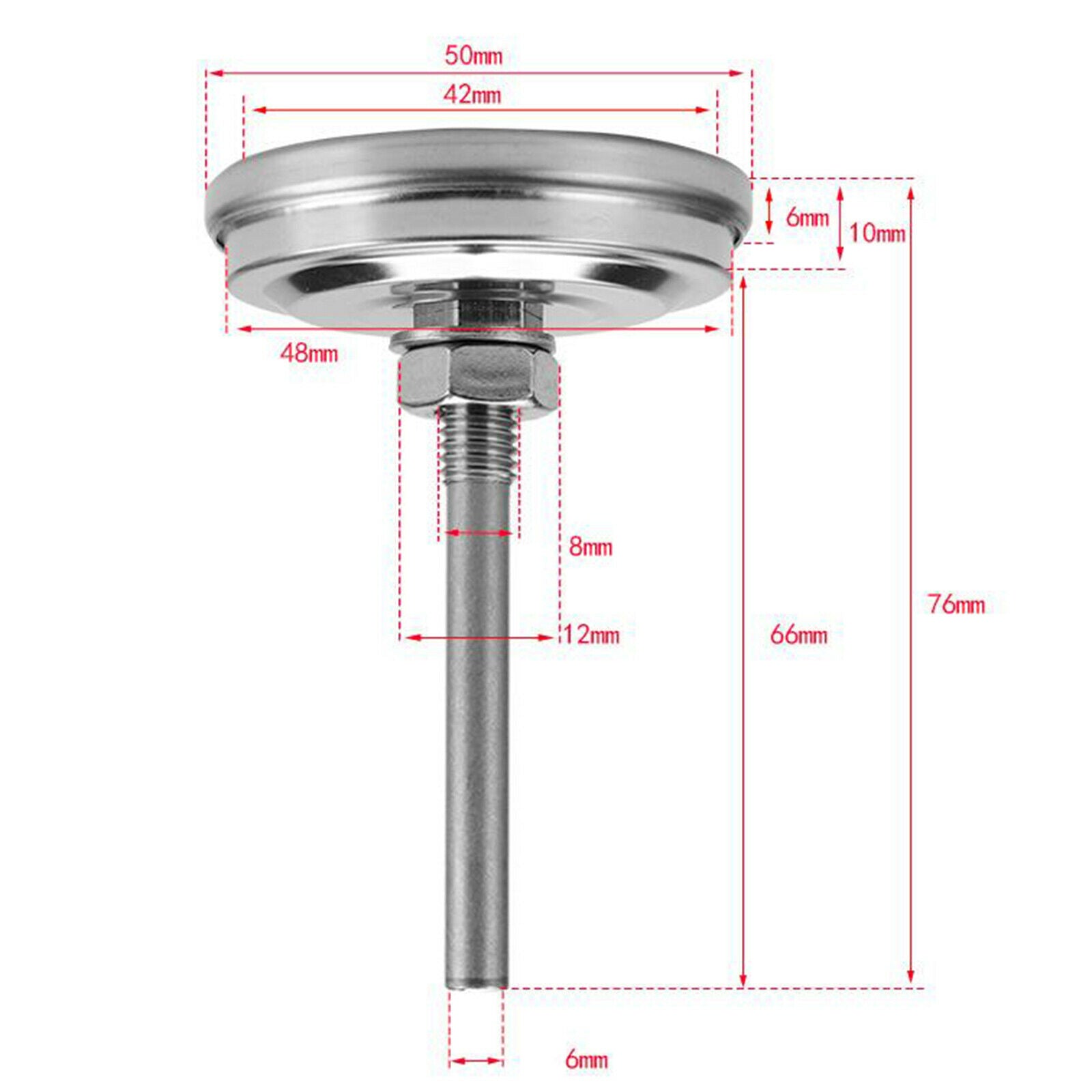Temperature thermometer measuring device grill barbecue grill smoking pit