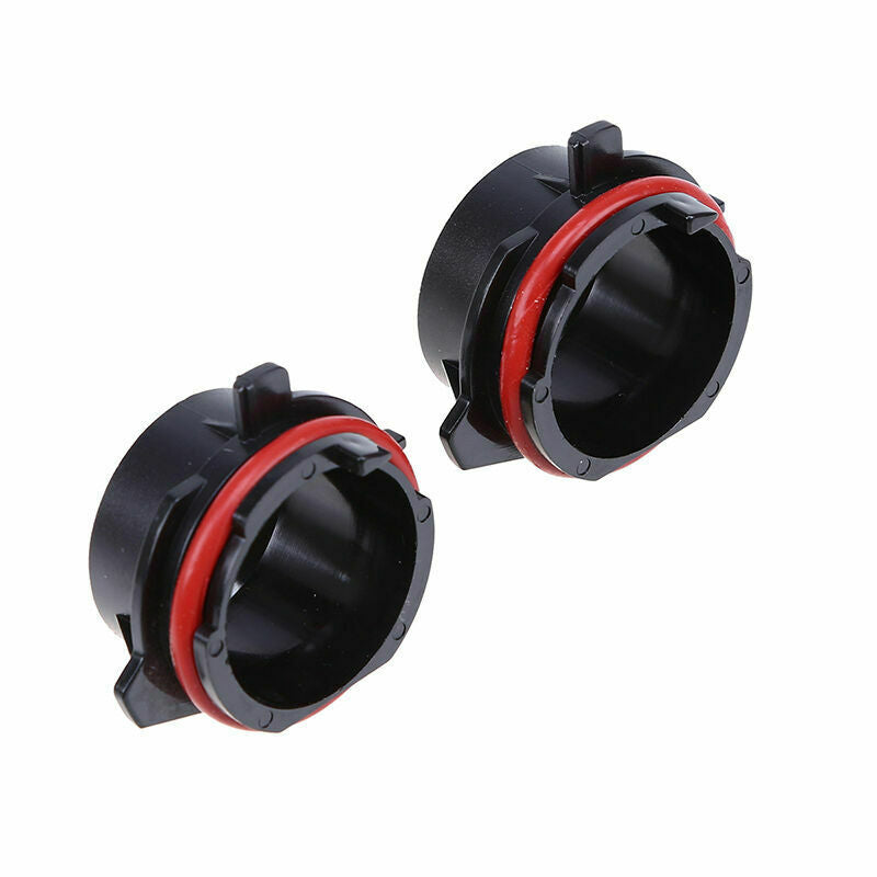 Universal Fits BMW E39-2 H7 HID Xenon Lamp Bulb Conversion Adapter Holder Black