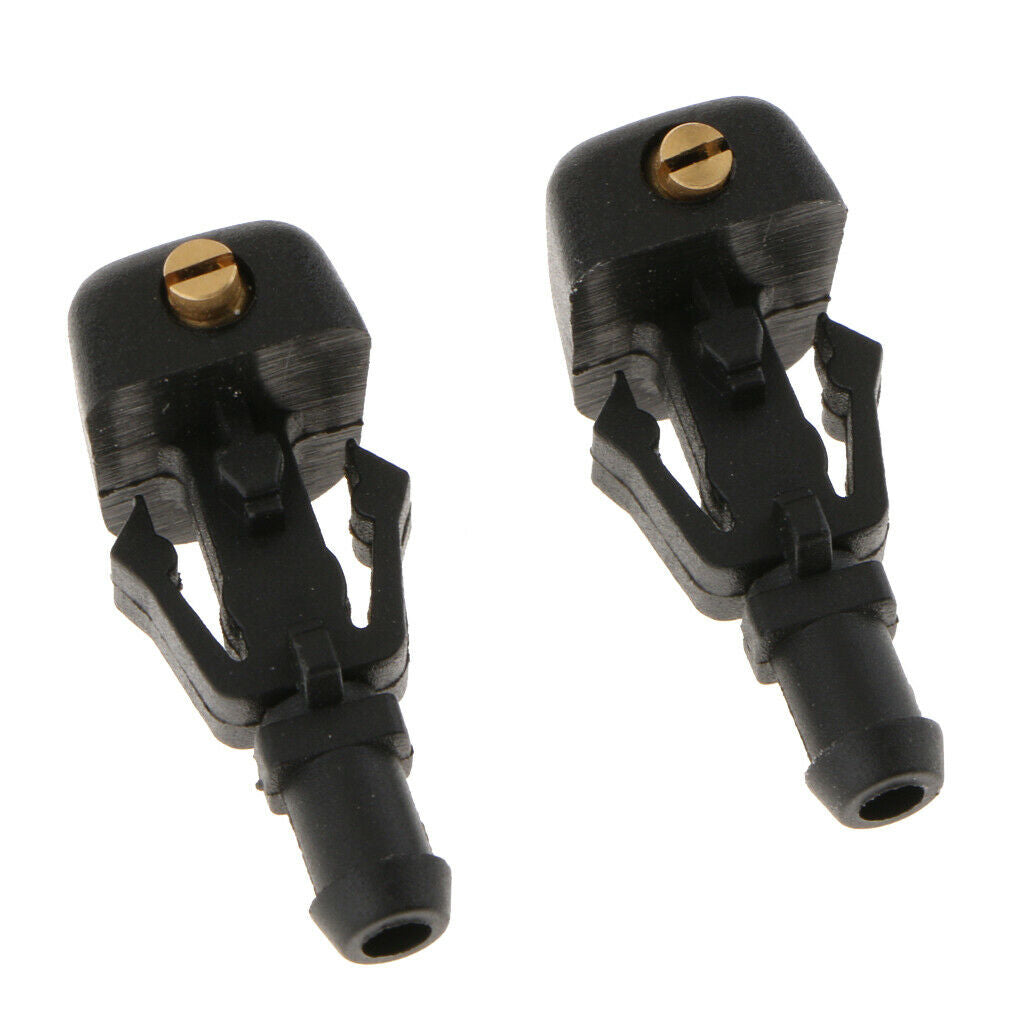2x Car Front Windshield Wiper Washer Sprayer Nozzle Replacement For Ford