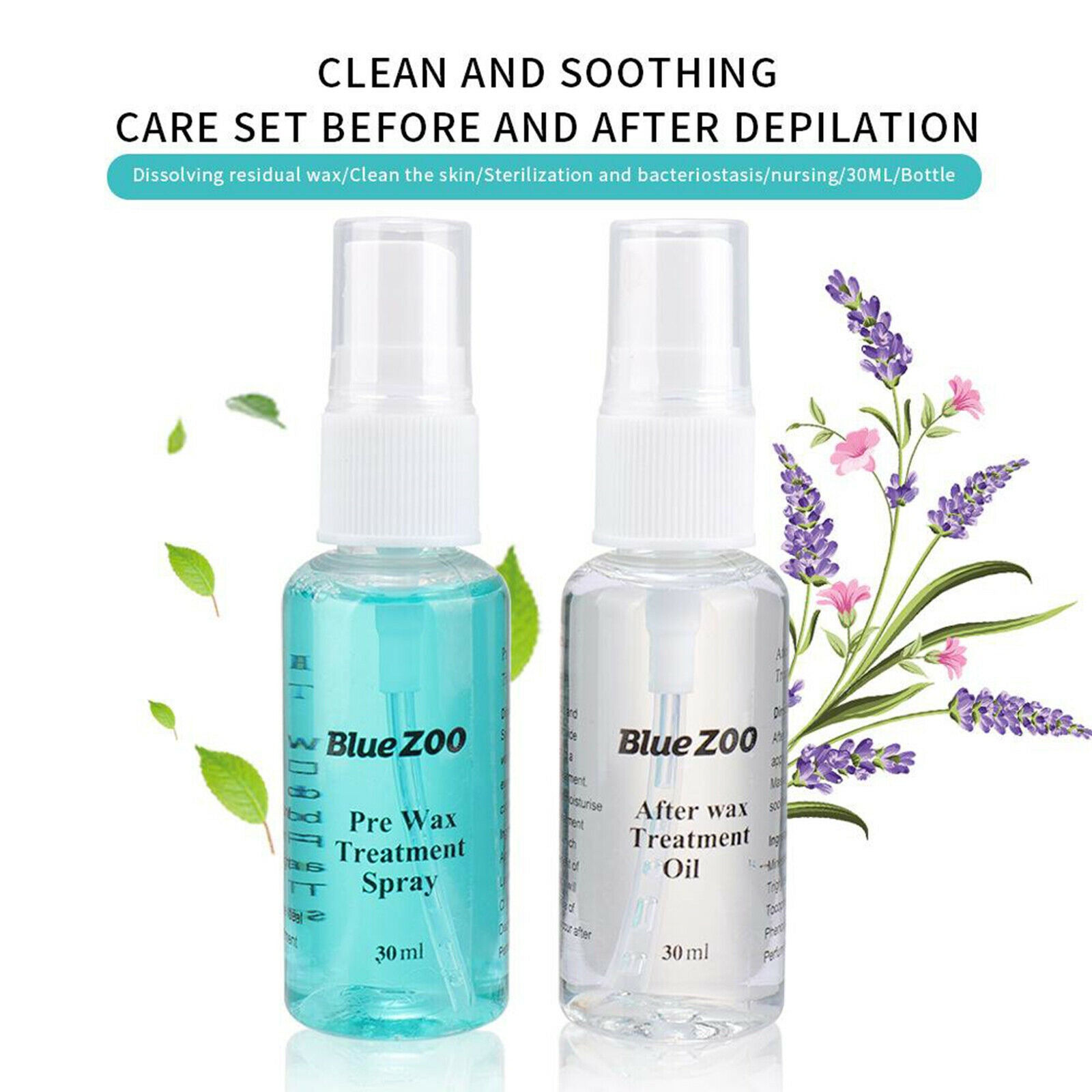 Pre & After Wax Treatment Spray Liquid Hair Removal Cleanser Waxing Sprayer