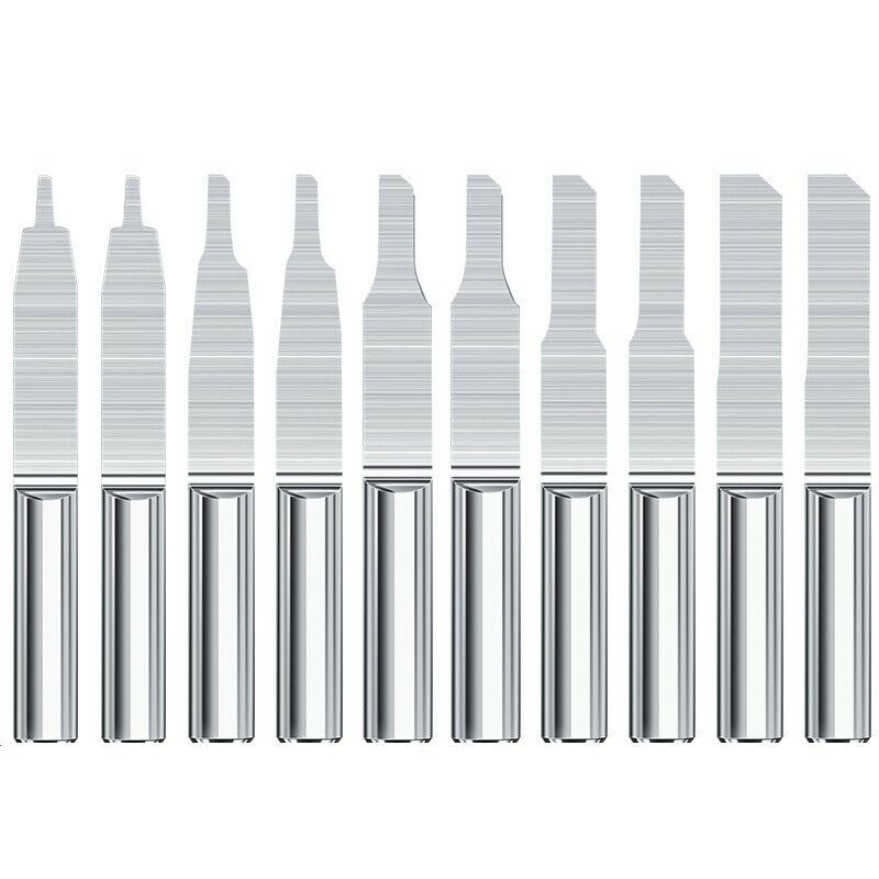Cnc Milling Cutter Engraving Drill Bit 3.175Mm Shank Carbide End Mill
