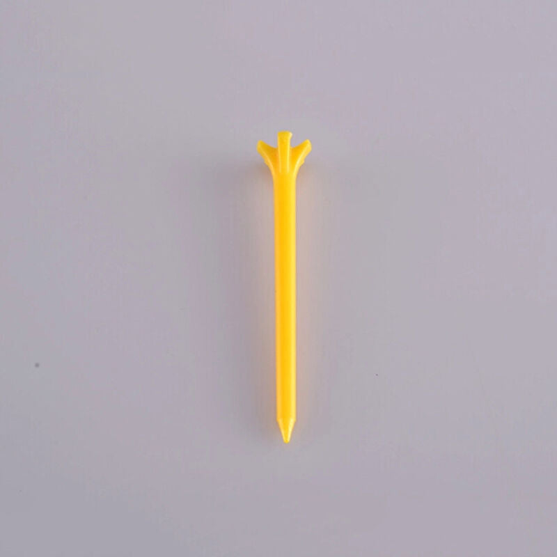 10x Random Color Professional Tee Length 68mm Plastic Pro Golf Tee.l8