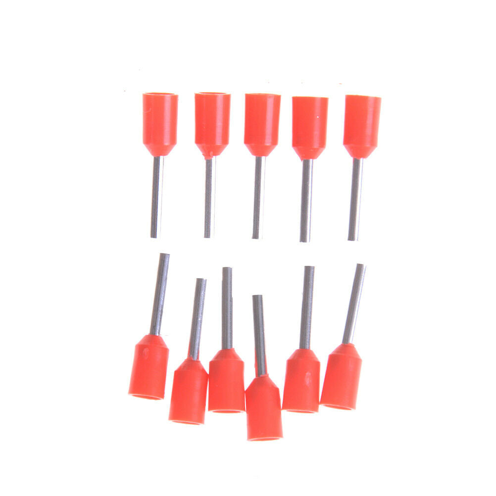 1000 Pcs AWG 22 Wire Copper Crimp Insulated Pin End Ferrules Terminal S;A!J WF