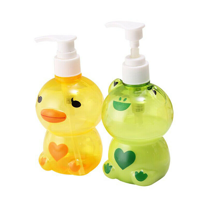 250ml Portable Soap Dispenser Animal Shape Empty Pump Bottle Shower Conta.l8