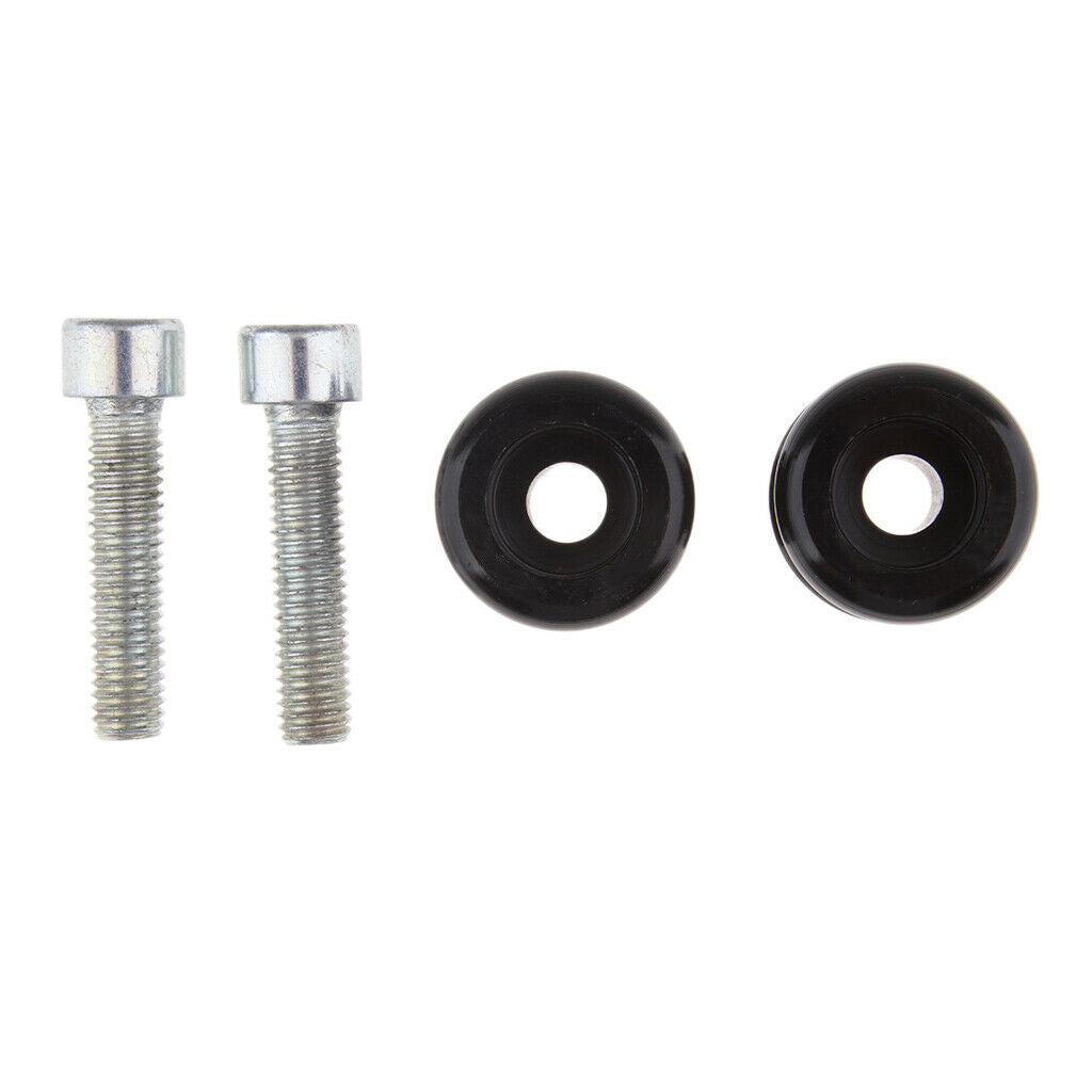 Black M8 Swingarm Spool Slider Stand Bobbin Motorcycle Parts For Yamaha