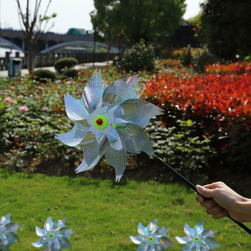 Bird Repellent Wind Spinners Lawn Pinwheel Windmill Garden Yard Patio Lawn Decor