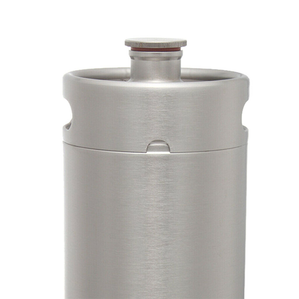 3.6L Stainless Steel Mini Beer Barrel Growler For System
