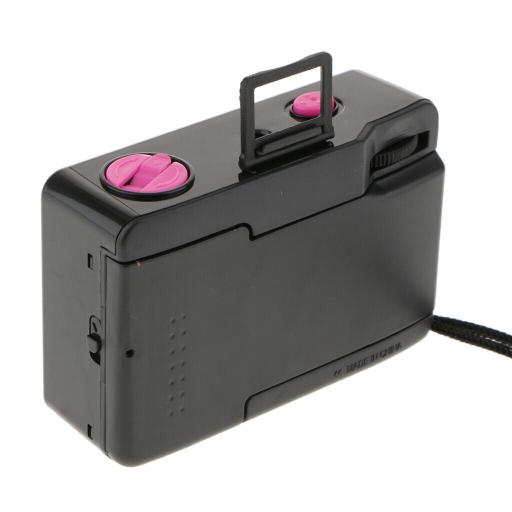 Mini Cute Lomo 4 Lens Film Cameras for Casual Snapshot Photography, Black